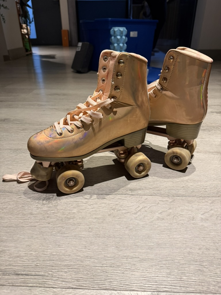Iridescent roller skates, photo 1 of 2