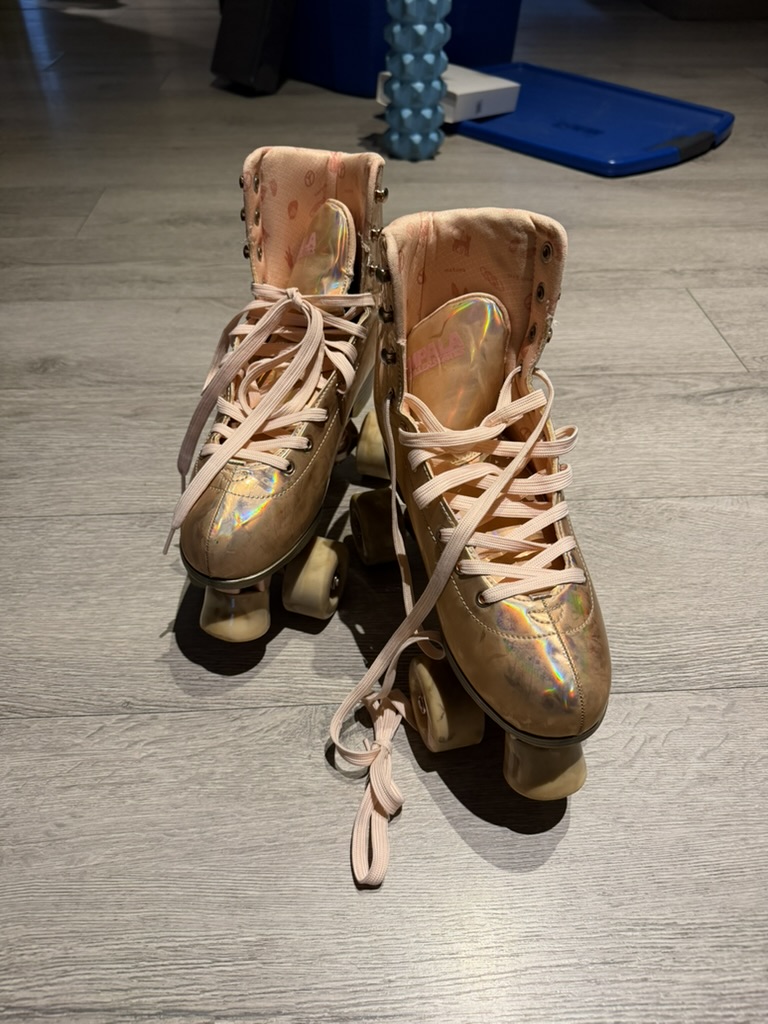 Iridescent roller skates, photo 2 of 2